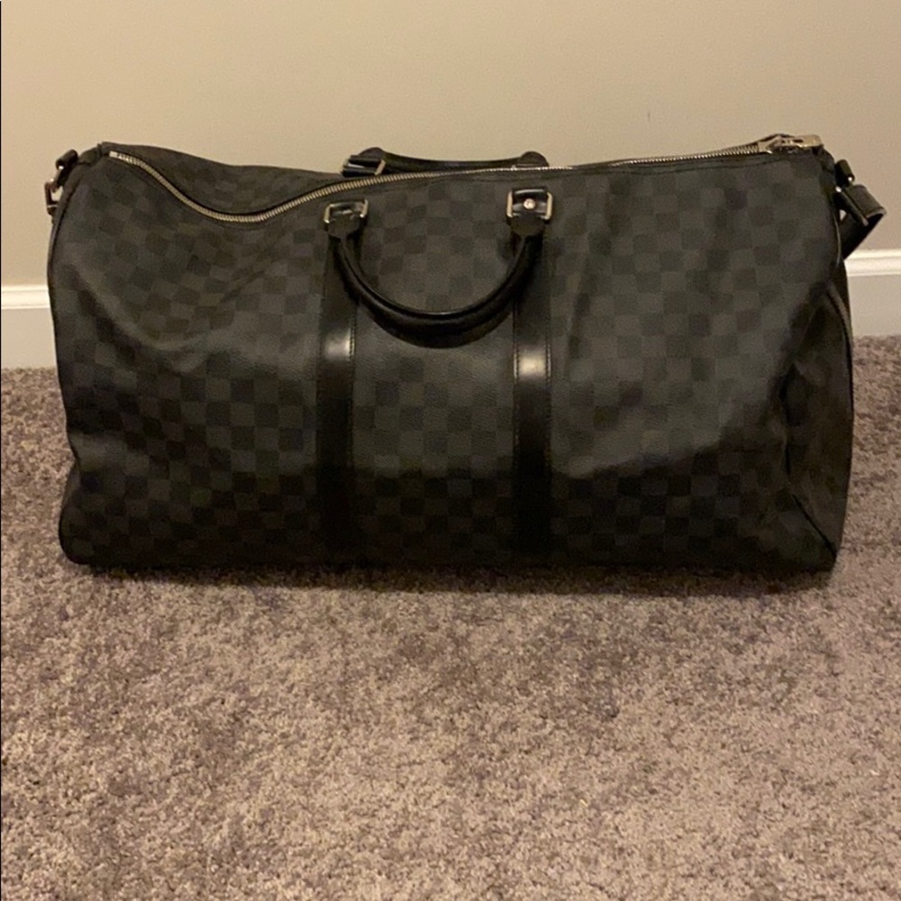 Louis Vuitton Damier Graphite Keepall 55